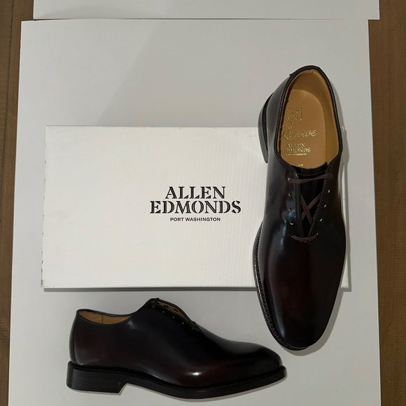 Allen Edmonds Morrison Reserve Whole-cut Oxford Dress Shoe new in box (NIB) main image 4